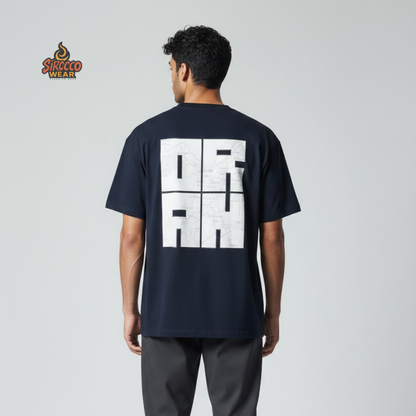 🔥T-SHIRT Oversize+ OR-MAP ⚫⚪