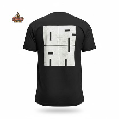 🔥T-SHIRT Oversize+ OR-MAP ⚫⚪