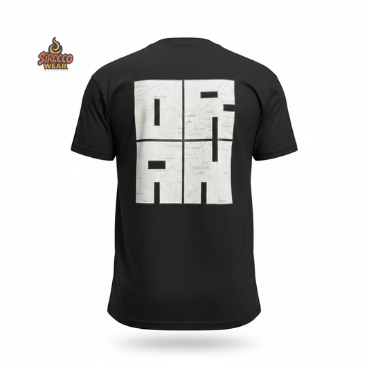 🔥T-SHIRT Oversize+ OR-MAP ⚫⚪