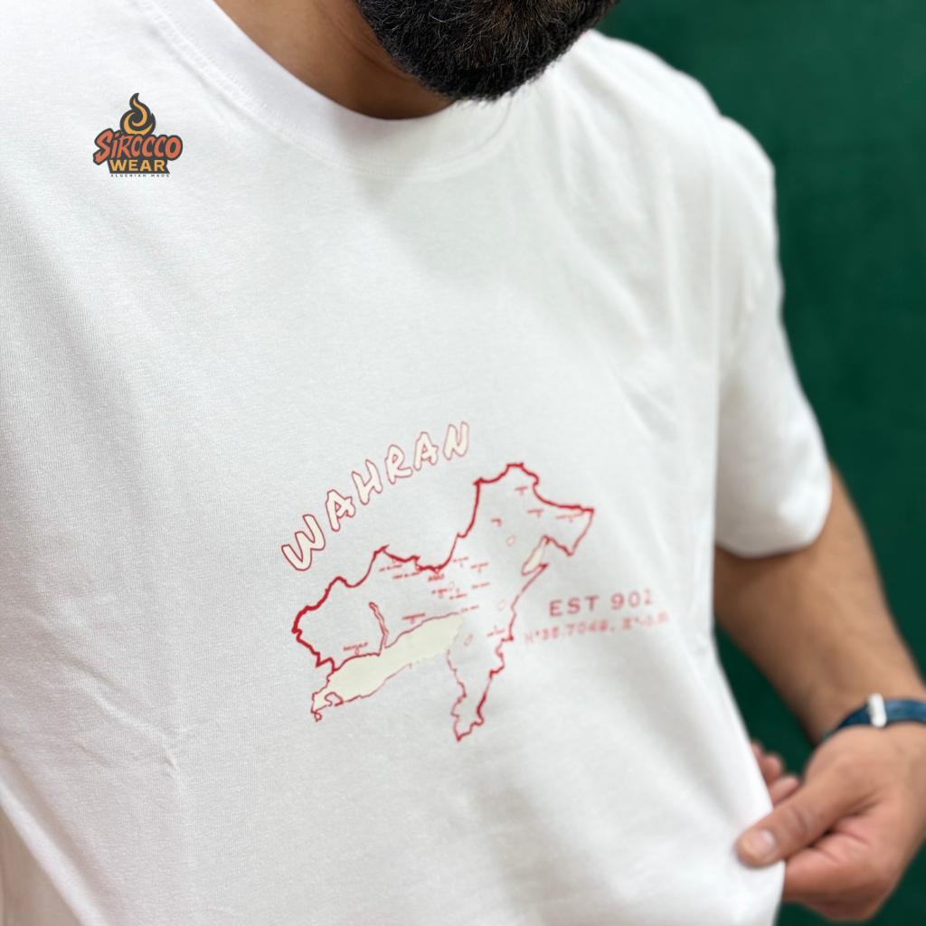 🔥T-SHIRT Oversize+ WAH-MAP ⚪🔴