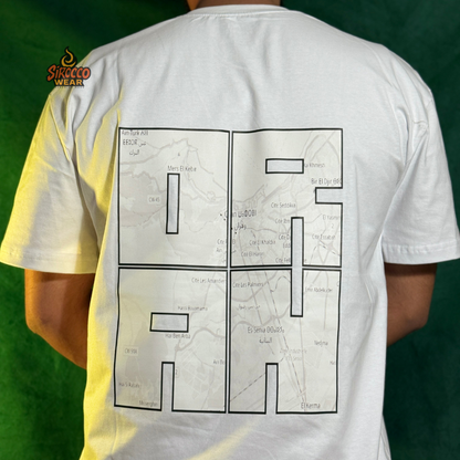 🔥T-SHIRT Oversize+ OR-MAP ⚫⚪